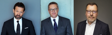 Omnicom kauft antoni und OSK - André Kemper, Dr. Tonio Kröger und Oliver Schrott (v.l.) gehören nun zur großen Omnicom-Familie - Fotos: Omnicom